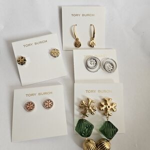 NWOT Toryburch Stud Earrings/Necklace, Bracelet